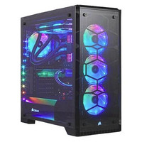 USCORSAIR 美商海盗船 570X RGB ATX机箱 半侧透 黑色