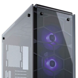 USCORSAIR 美商海盗船 570X RGB ATX机箱 半侧透 黑色