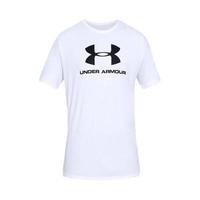 UNDER ARMOUR 安德玛 Sportstyle 中性运动T恤 1329590-100 白色 L