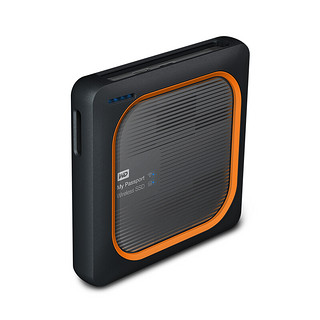 Western Digital 西部数据 My Passport Wireless SSD系列 USB 3.0 移动固态硬盘 USB 2TB 黑色