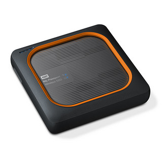 Western Digital 西部数据 My Passport Wireless SSD系列 USB 3.0 移动固态硬盘 USB 2TB 黑色