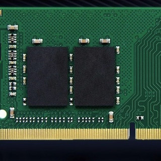 Transcend 创见 DDR4 2666MHz 台式机内存 普条 绿色 4GB JM2666HLH-4G