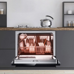 速热奇srq洗碗机家用嵌入式全自动热风烘干消毒除菌