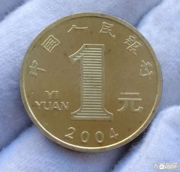 2004年一元硬币图片