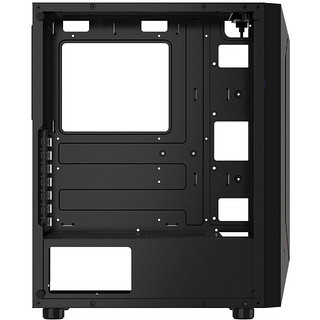 MSI 微星 MAG VAMPIRIC 100L RGB ATX机箱 半侧透 黑色+寒霜240R CPU水冷散热器 机箱水冷套装