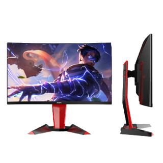 i FOR GAME 游戏悍将 AT27QC 27英寸 TN 曲面 FreeSync 显示器（2560×1440、144Hz）