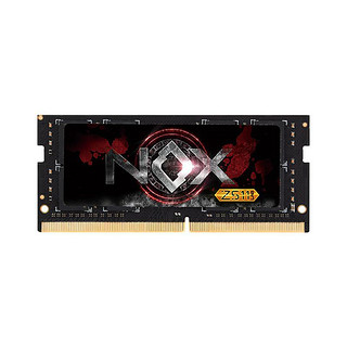 Apacer 宇瞻 NOX 暗黑女神系列 DDR4 3000MHz 笔记本内存 普条 黑色 8GB