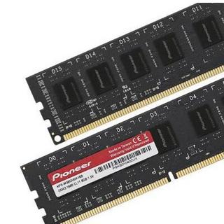 Pioneer 先锋 DDR3 1600MHz 台式机内存 普条 黑色 8GB APS-M38GU0A16B