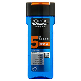 L'OREAL PARIS 巴黎欧莱雅 活泉劲爽男士去屑洗发露 400ml