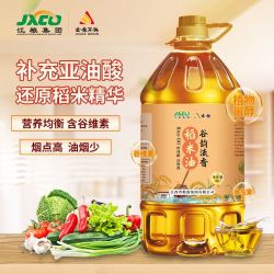金佳谷韵流香稻米油5l桶
