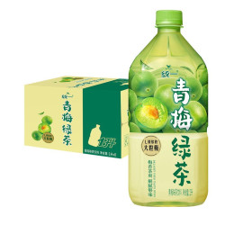 Uni-President 统一 青梅绿茶 1升 8瓶 整箱 L级软枝大粒梅