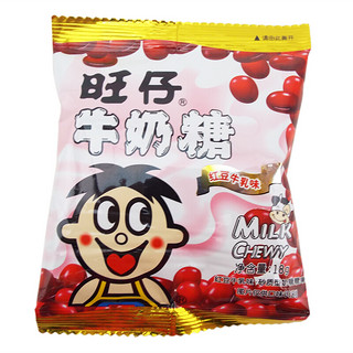 Want Want 旺旺 旺仔牛奶糖 红豆牛乳味 18g