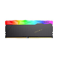 KLEVV 科赋 CRAS系列 DDR4 3200MHz RGB 台式机内存 灯条 黑色 16GB 8GBx2 KD4AGU880-32A160W
