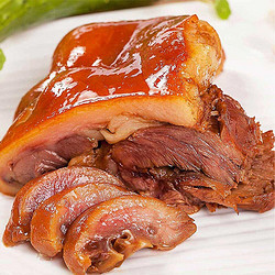 鹏曼食品 五香猪头肉 500g