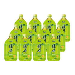 康师傅 绿茶1L*12瓶整箱囤货低糖0脂茶饮料