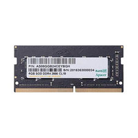 Apacer 宇瞻 DDR4 2666MHz 笔记本内存 普条 黑色 4GB