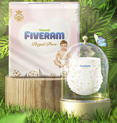 FIVERAMS 五羊 皇家系列 婴儿拉拉裤 XXL18片