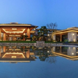 山东曲阜尼山宾舍酒店院落大床房2晚含早尼山圣境双人门票1份