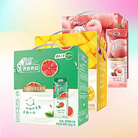 MENGNIU 蒙牛 真果粒高端缤纷果粒白桃树莓/芒果百香果 240g