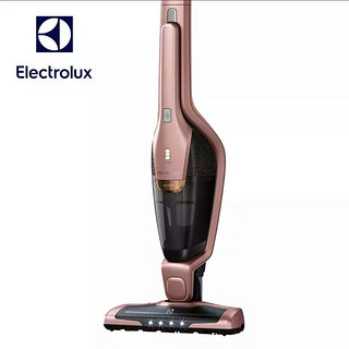 伊莱克斯（Electrolux）吸尘器家用小型手持无线大吸力车用载宠物吸毛强力ZB3314AK 茶色