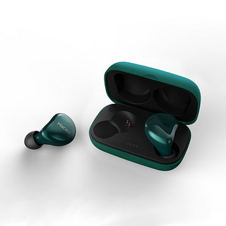 MacaW MT-20 入耳式真无线动圈降噪蓝牙耳机 绿色