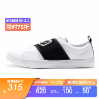 Onitsuka Tiger 鬼塚虎 运动休闲鞋LAWNSHIP SLIP-ON 1183A451 白色/黑色 40.5