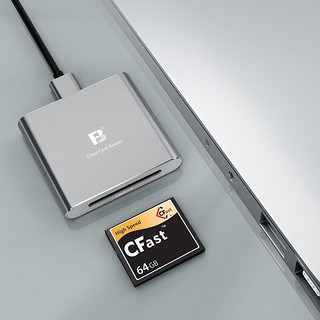 CFast2.0存储卡USB3.0高速读卡器 适用1DX2 XC15 XC10专业相机 USB3.0+Type-C接口