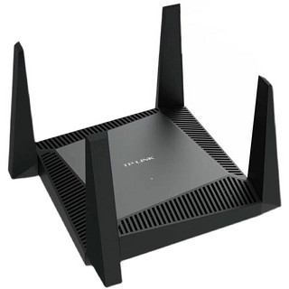 TP-LINK 普联 WMC-181 双频1800M 家用千兆Mesh无线路由器 WiFi 6 单个装 黑色