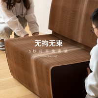 十八纸单人沙发椅极简单椅阳台休闲椅北欧靠背客厅创意简约多人座