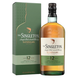THE SINGLETON 苏格登 格兰达伦Glendullan 12年单一麦芽苏格兰威士忌 1000ml
