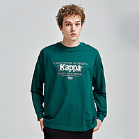 图案衫男运动卫衣圆领套头卫衣长袖上衣K0B12TC03D XL 绿色/GREEN