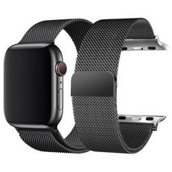 Biaze 毕亚兹 Apple Watch 米兰尼斯磁吸表带 黑色