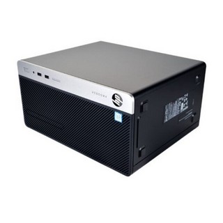 HP 惠普 ProDesk 400 G5 MT 八代酷睿版 商用台式机 黑色 (酷睿i3-8100、核芯显卡、4GB、1TB HDD、风冷)