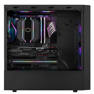 COOLER MASTER 酷冷至尊 MasterBox NR600 ATX机箱 半侧透 黑色