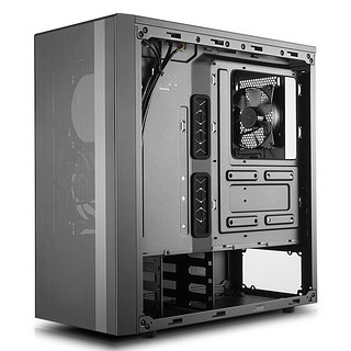 COOLER MASTER 酷冷至尊 MasterBox NR600 ATX机箱 半侧透 黑色