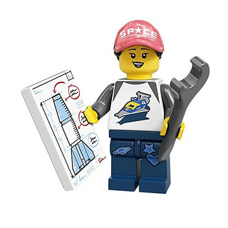 LEGO 乐高 Mini Figure抽抽乐系列 71027 6号 航天爱好者