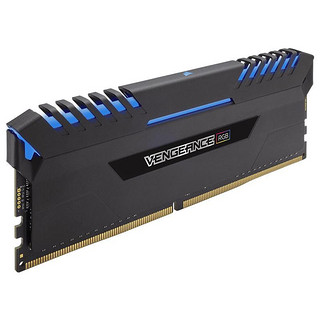 USCORSAIR 美商海盗船 复仇者RGB灯条 DDR4 3000 32GB(8Gx4) DDR4 3000MHZ RGB 灯条 笔记本内存 黑色 32GB 8GB*4