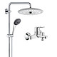 新品发售：GROHE 高仪 27357002+23355 进口淋浴花洒套装