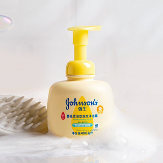 Johnson & Johnson 强生 柔泡型洗发沐浴露 400ml