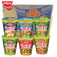 PLUS会员：NISSIN 日清食品 合味道速食网红泡面 6桶