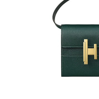 HERMÈS 爱马仕 女士零钱包 H073663 绿色