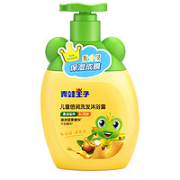 青蛙王子 倍润系列 婴幼儿洗发沐浴露 500ml 坚果牛奶精华