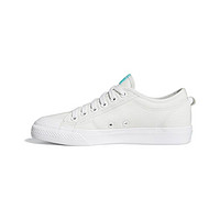 直播专享：adidas ORIGINALS Nizza Trefoil W 女子休闲运动鞋 Q46353 白色 37