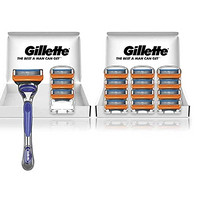 美护大赏、Prime会员：Gillette 吉列 Fusion 5+1 手动剃须刀（主体+替换刀头16个）