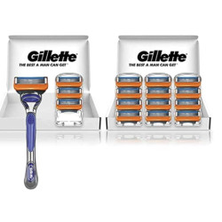 Gillette 吉列 Fusion 5+1 手动剃须刀（主体+替换刀头16个）