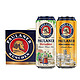 PLUS会员：PAULANER 保拉纳 黑白啤酒混合装 5.5度 500ml*12听 礼盒