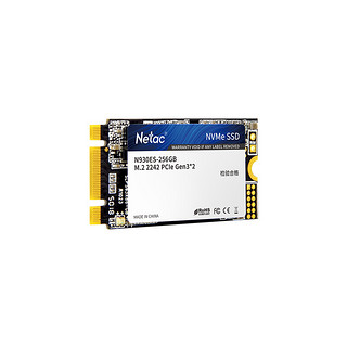 Netac 朗科 绝影系列 N930ES NVMe M.2 固态硬盘 256GB (PCI-E3.0)