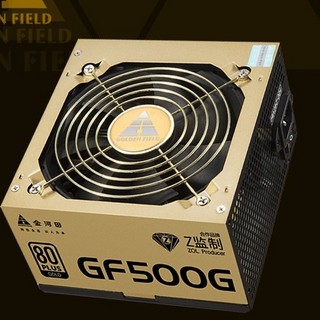 GOLDEN FIELD 金河田 GF500G 金牌（90%） 非模组ATX电源 500W