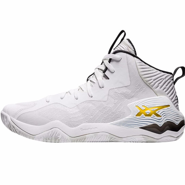 asics亚瑟士novasurge男子篮球鞋1061a027102白黑44