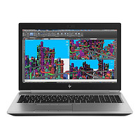 HP 惠普 ZBook 15 G5 15.6英寸 移动工作站 银色(至强E-2186M、P2000 4G、32GB、512GB SSD+2TB HDD、1080P、5CN26PA)